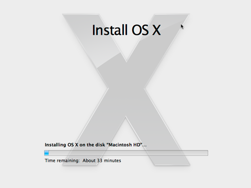 Wgranie czystego OS X Mountain Lion